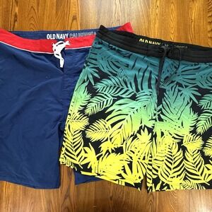 NWT Lot of 2‎ Old Navy California Boards Shorts Men's Size 42